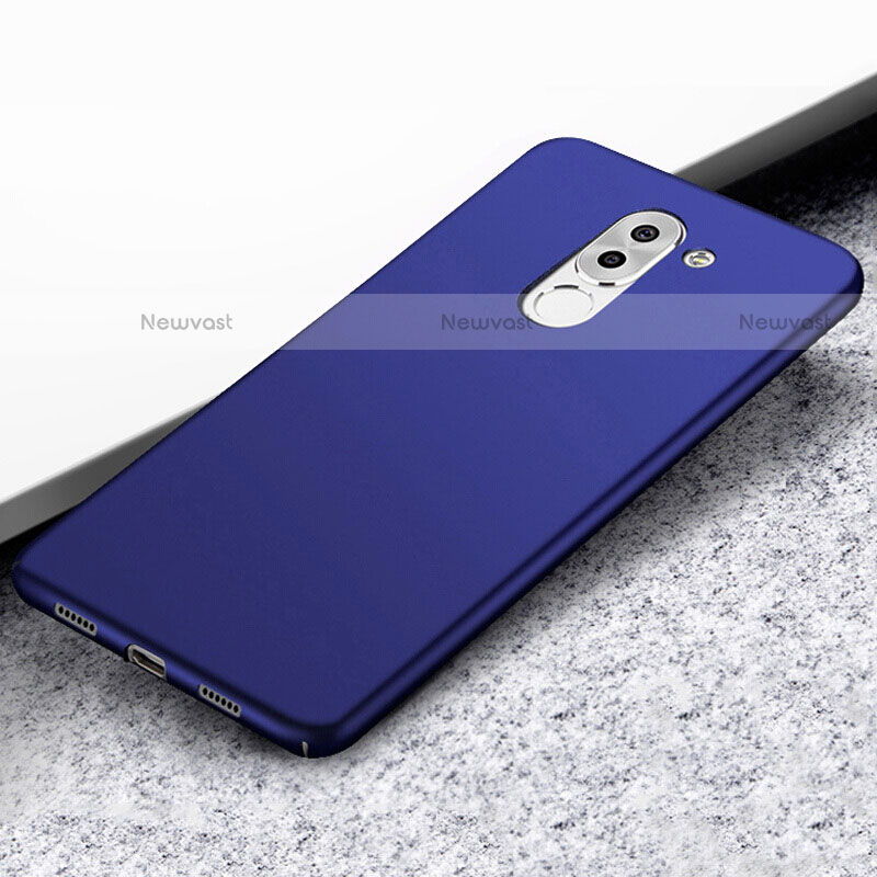 Hard Rigid Plastic Matte Finish Cover for Huawei Mate 9 Lite Blue