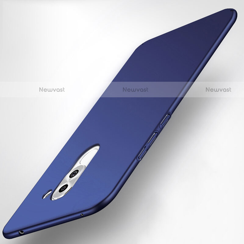 Hard Rigid Plastic Matte Finish Cover for Huawei Mate 9 Lite Blue