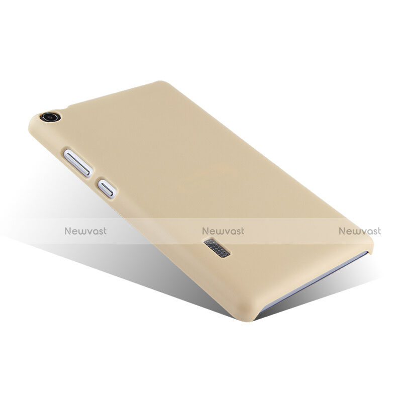 Hard Rigid Plastic Matte Finish Cover for Huawei MediaPad T3 7.0 BG2-W09 BG2-WXX Gold