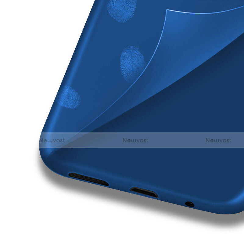 Hard Rigid Plastic Matte Finish Cover for Huawei Nova 2 Plus Blue