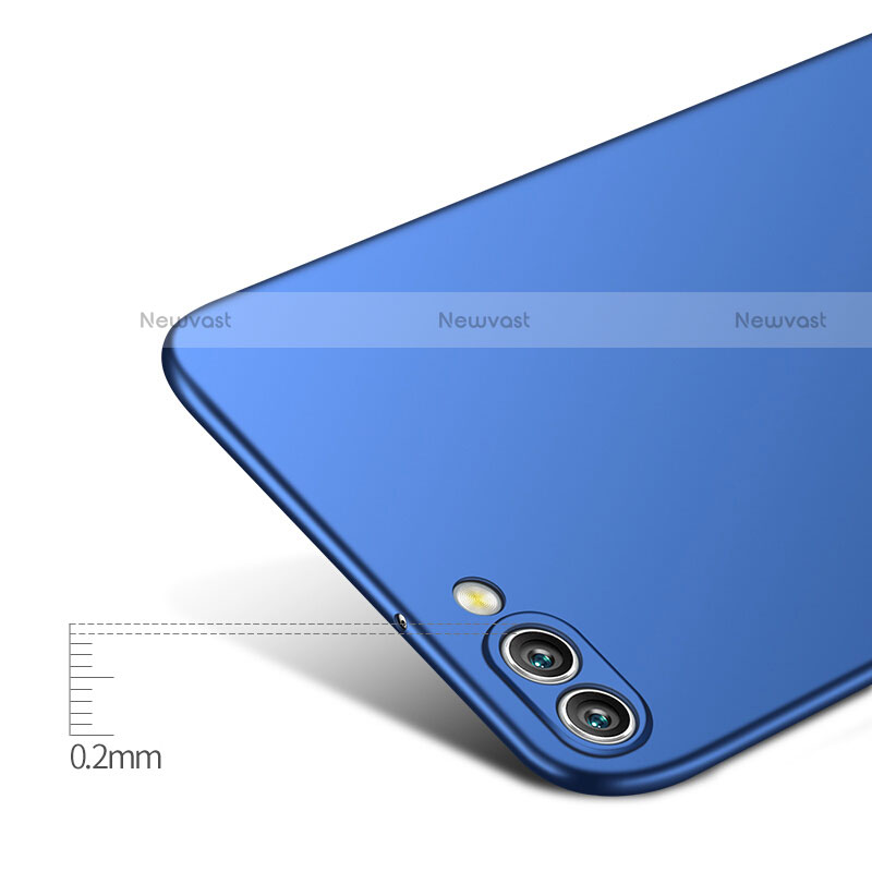 Hard Rigid Plastic Matte Finish Cover for Huawei Nova 2S Blue