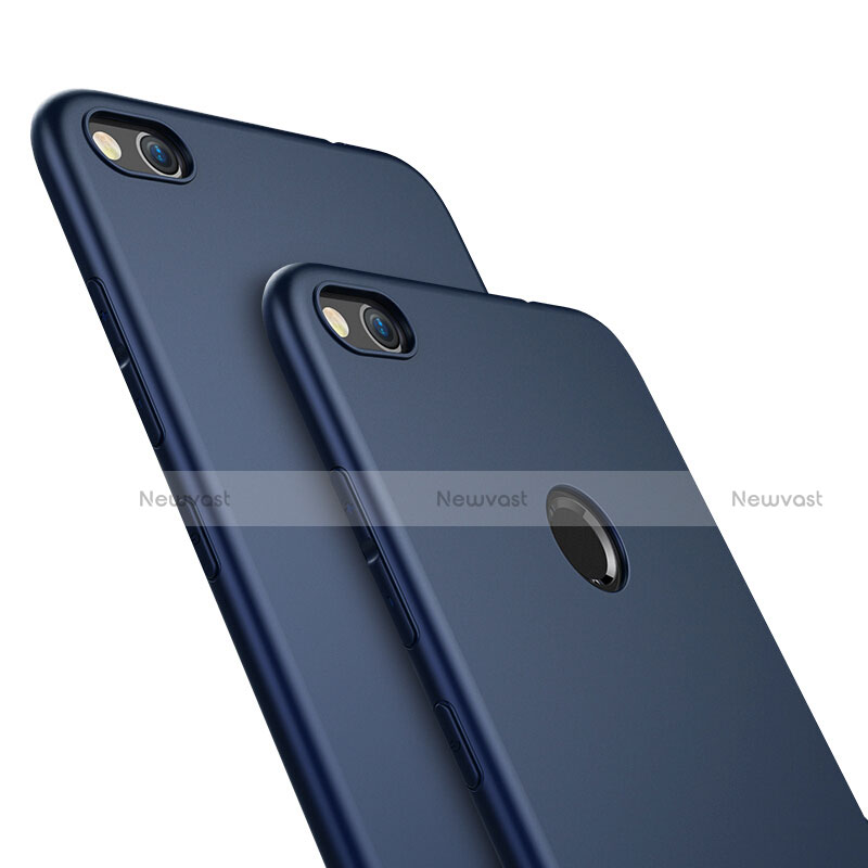 Hard Rigid Plastic Matte Finish Cover for Huawei P8 Lite (2017) Blue