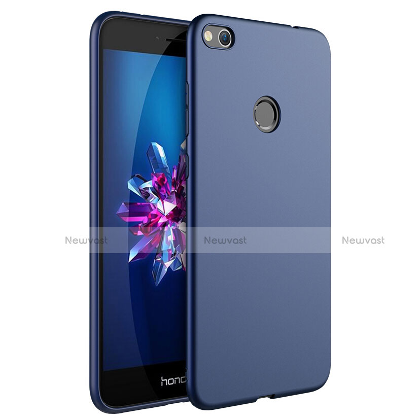 Hard Rigid Plastic Matte Finish Cover for Huawei P8 Lite (2017) Blue