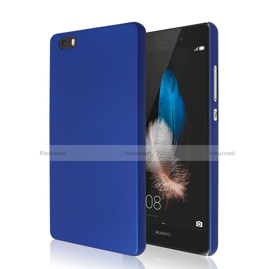 Hard Rigid Plastic Matte Finish Cover for Huawei P8 Lite Blue