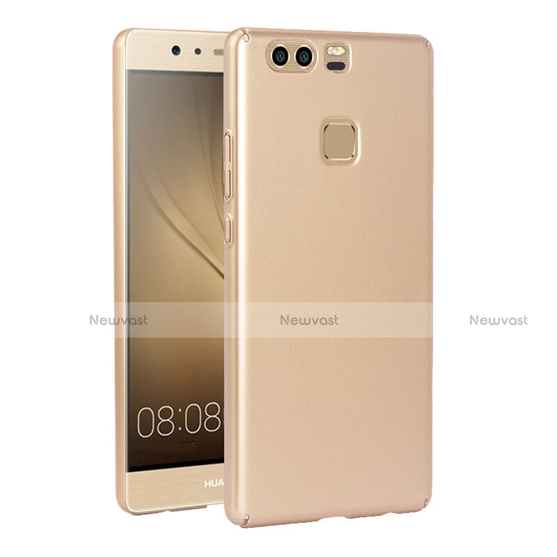 Hard Rigid Plastic Matte Finish Cover for Huawei P9 Gold
