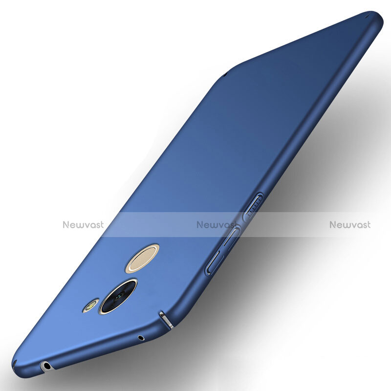 Hard Rigid Plastic Matte Finish Cover for Huawei Y7 Prime Blue