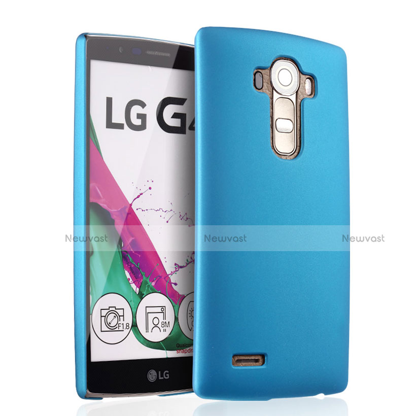 Hard Rigid Plastic Matte Finish Cover for LG G4 Sky Blue