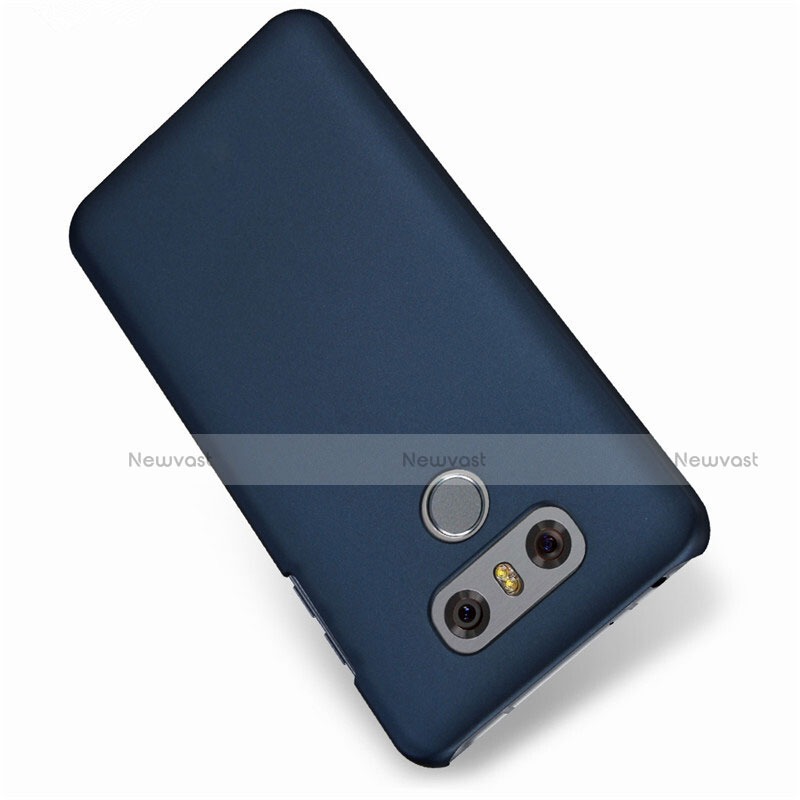 Hard Rigid Plastic Matte Finish Cover for LG G6 Blue