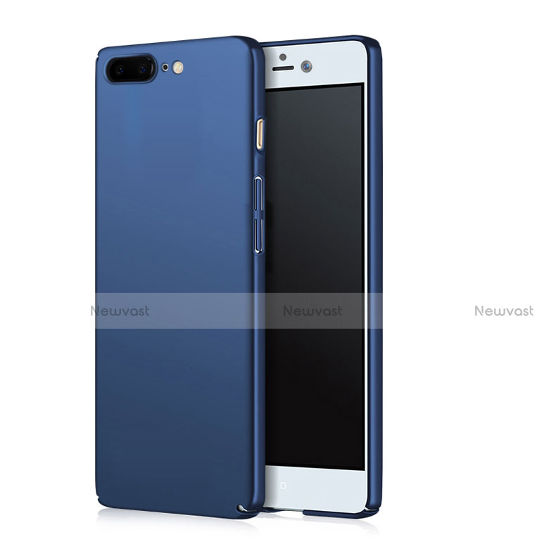 Hard Rigid Plastic Matte Finish Cover for OnePlus 5 Blue