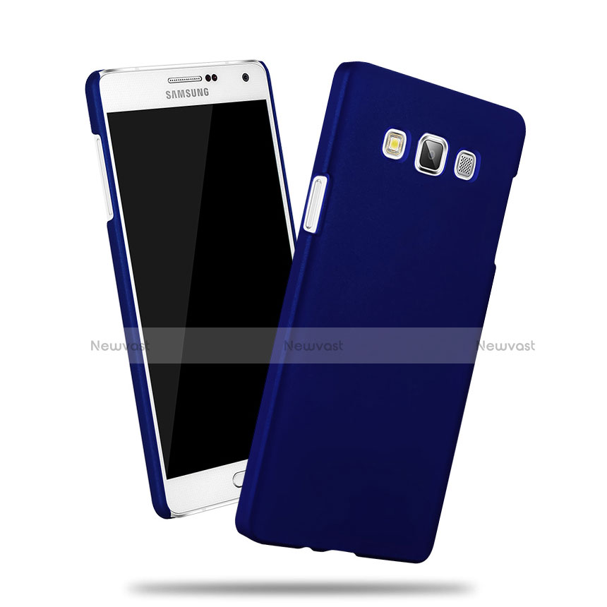 Hard Rigid Plastic Matte Finish Cover for Samsung Galaxy A3 SM-300F Blue