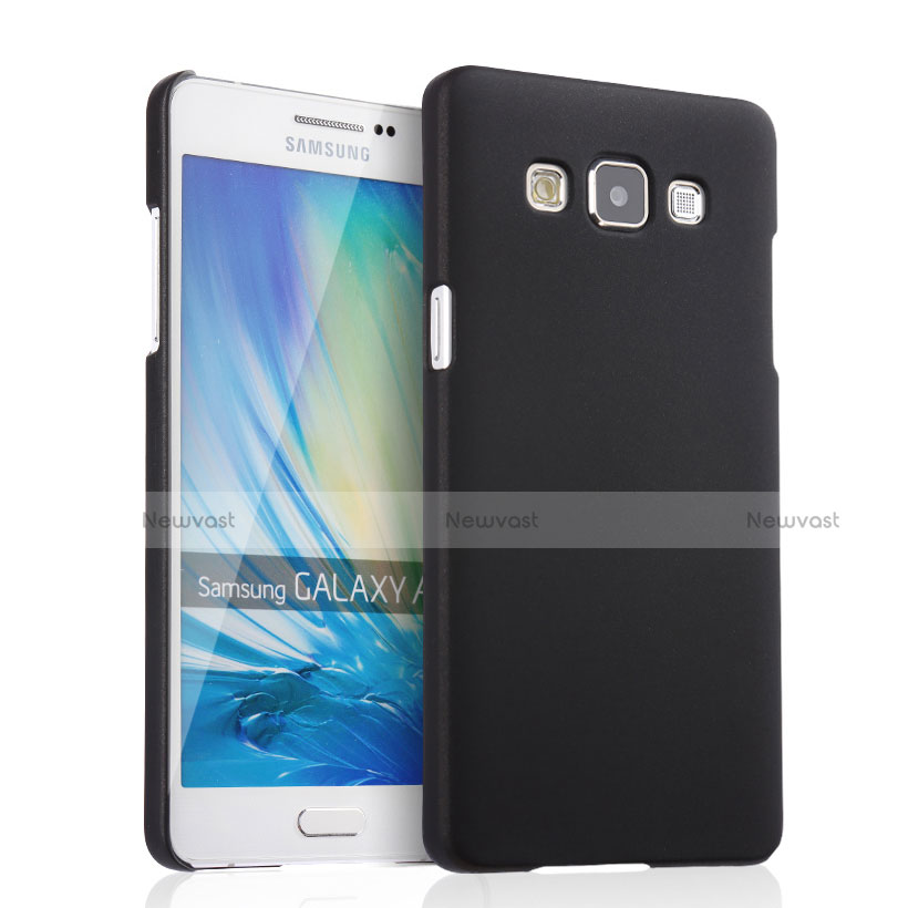 Hard Rigid Plastic Matte Finish Cover for Samsung Galaxy A5 SM-500F Black