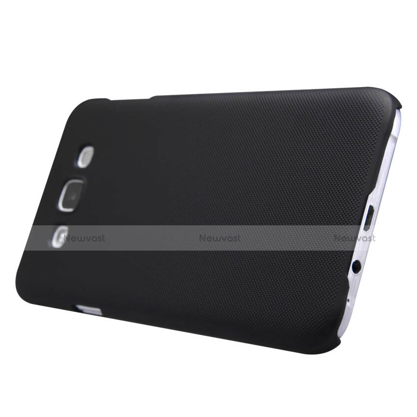 Hard Rigid Plastic Matte Finish Cover for Samsung Galaxy E7 SM-E700 E7000 Black