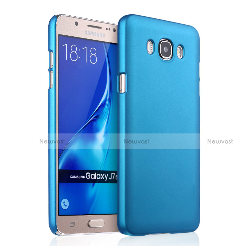 Hard Rigid Plastic Matte Finish Cover for Samsung Galaxy J7 (2016) J710F J710FN Sky Blue
