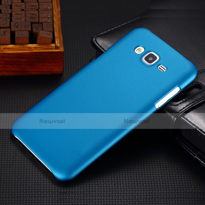 Hard Rigid Plastic Matte Finish Cover for Samsung Galaxy J7 SM-J700F J700H Sky Blue