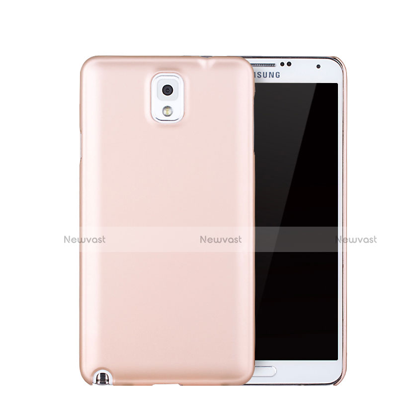 Hard Rigid Plastic Matte Finish Cover for Samsung Galaxy Note 3 N9000 Rose Gold