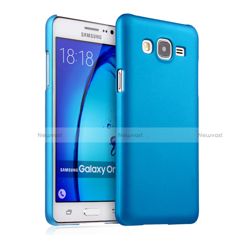 Hard Rigid Plastic Matte Finish Cover for Samsung Galaxy On5 Pro Sky Blue