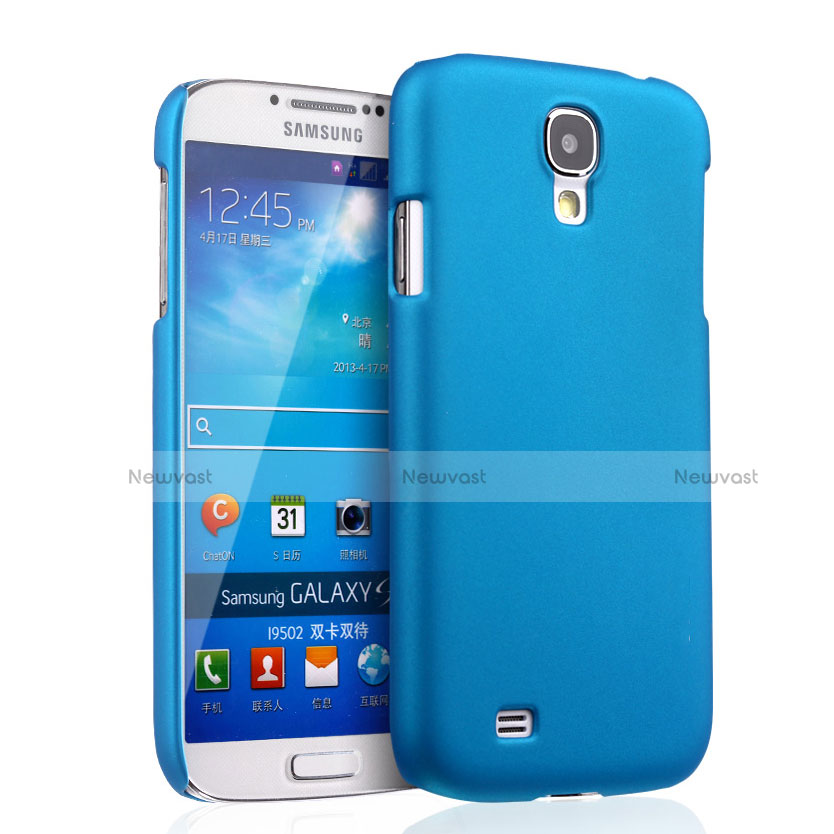 Hard Rigid Plastic Matte Finish Cover for Samsung Galaxy S4 i9500 i9505 Sky Blue
