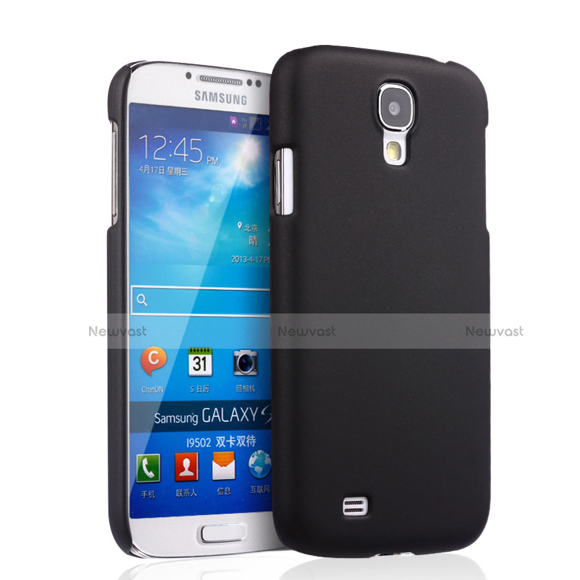 Hard Rigid Plastic Matte Finish Cover for Samsung Galaxy S4 IV Advance i9500 Black
