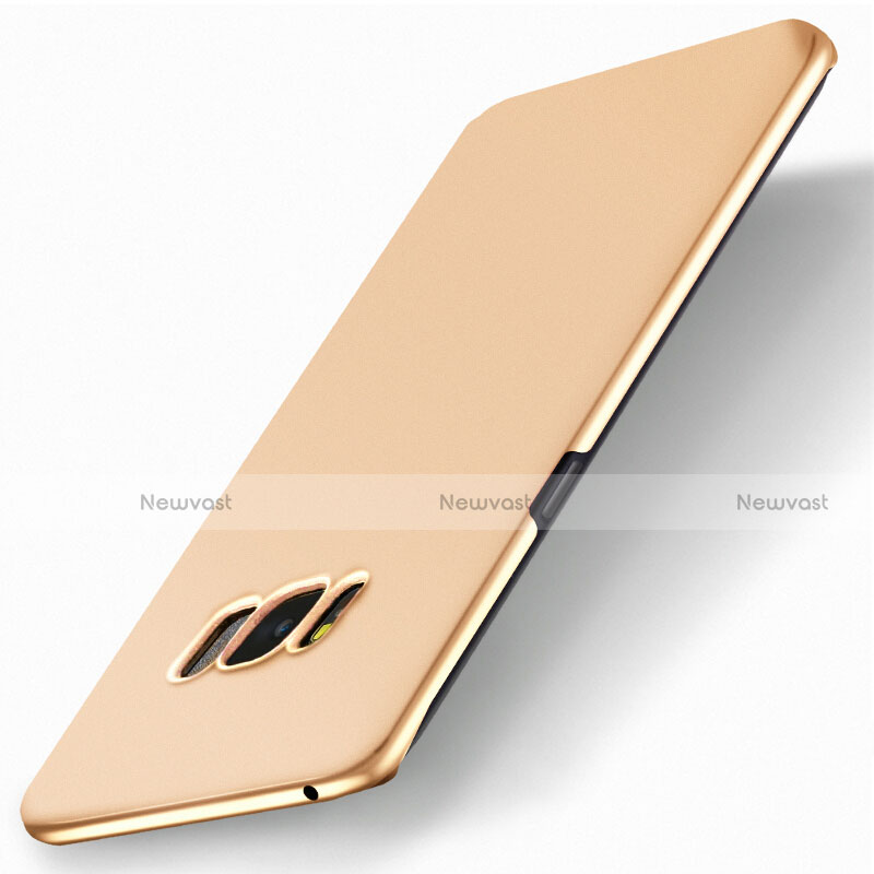 Hard Rigid Plastic Matte Finish Cover for Samsung Galaxy S8 Gold