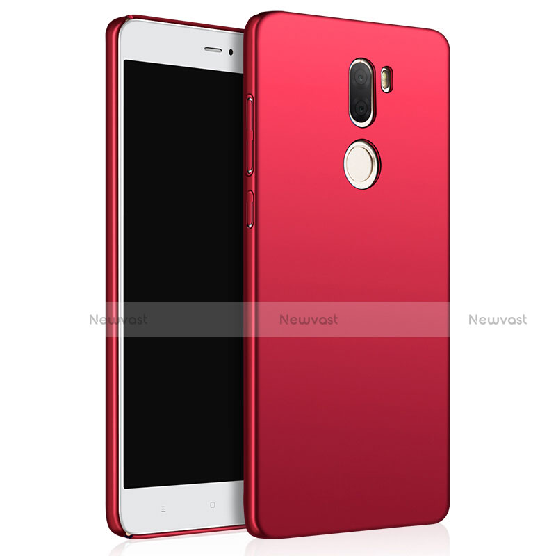 Hard Rigid Plastic Matte Finish Cover for Xiaomi Mi 5S Plus Red