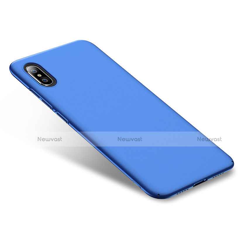 Hard Rigid Plastic Matte Finish Cover for Xiaomi Mi 8 Explorer Blue