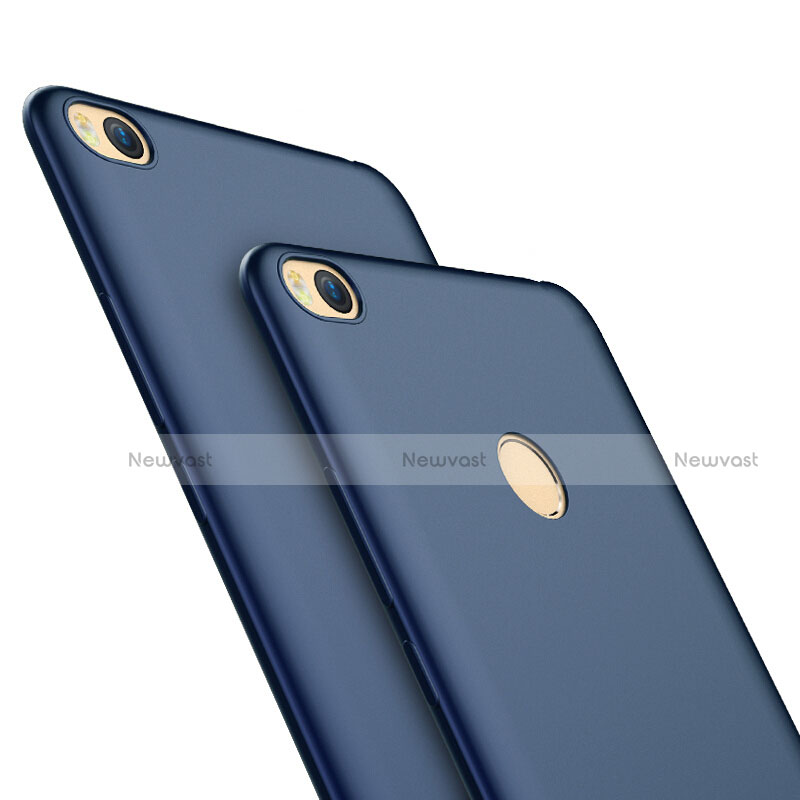 Hard Rigid Plastic Matte Finish Cover for Xiaomi Mi Max 2 Blue