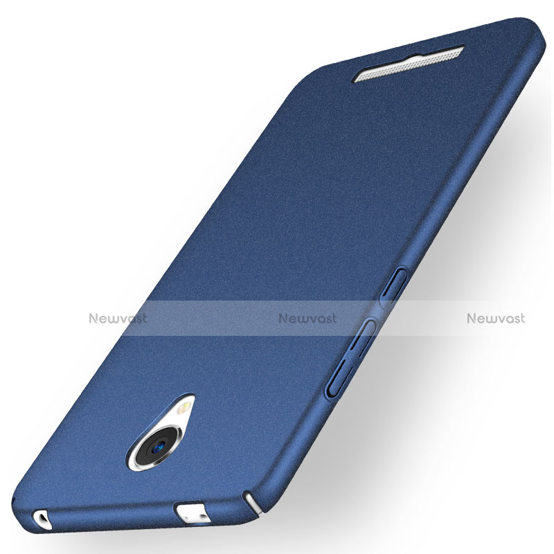 Hard Rigid Plastic Matte Finish Cover for Xiaomi Redmi Note 2 Blue