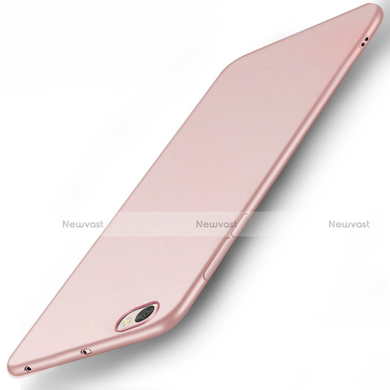 Hard Rigid Plastic Matte Finish Cover for Xiaomi Redmi Note 5A Standard Edition Rose Gold