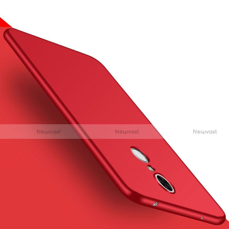 Hard Rigid Plastic Matte Finish Cover M01 for Huawei Enjoy 6 Red