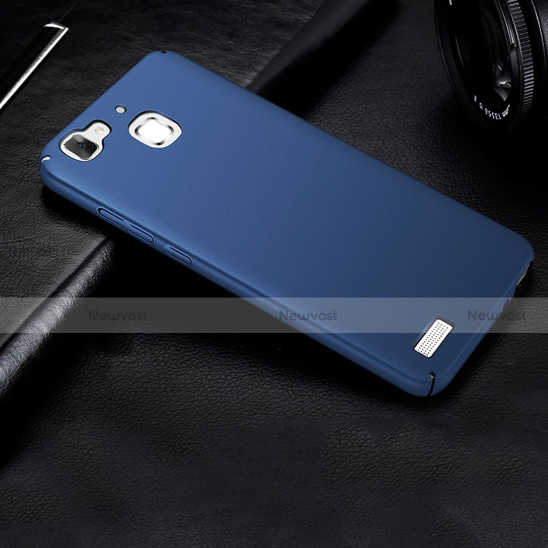 Hard Rigid Plastic Matte Finish Cover M01 for Huawei G8 Mini Blue