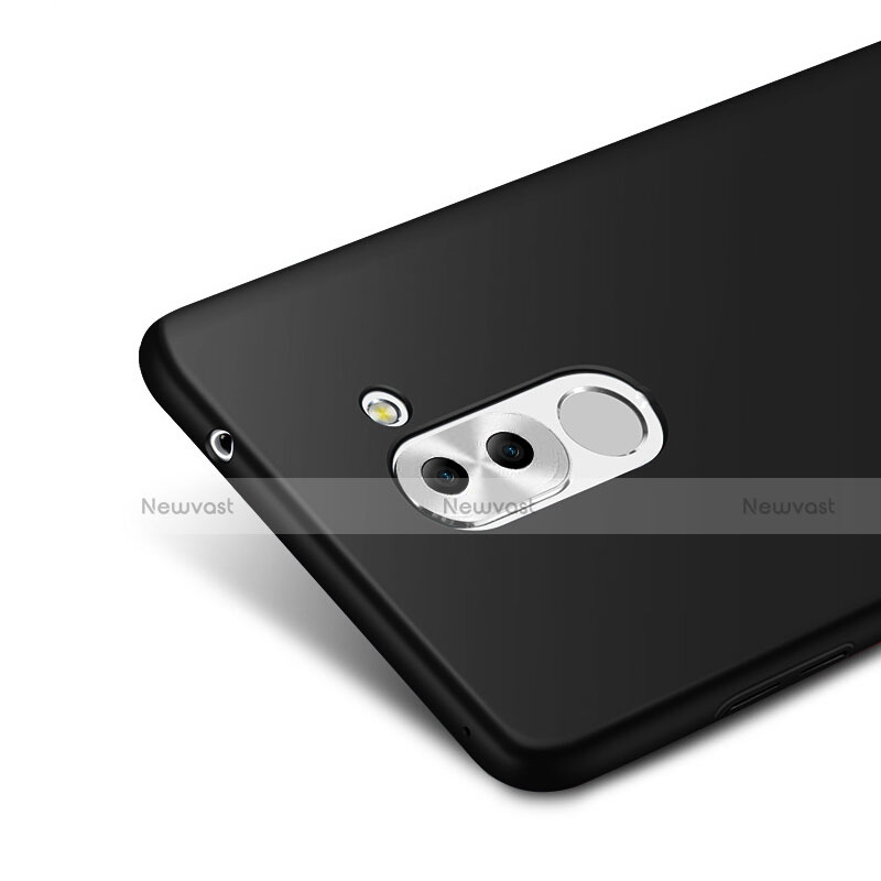 Hard Rigid Plastic Matte Finish Cover M01 for Huawei GR5 (2017) Black