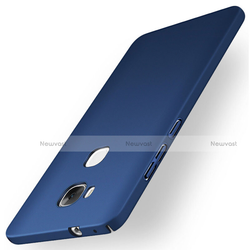 Hard Rigid Plastic Matte Finish Cover M01 for Huawei GR5 Blue