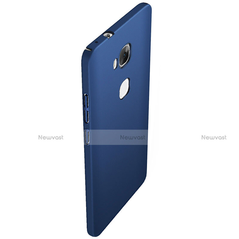 Hard Rigid Plastic Matte Finish Cover M01 for Huawei GR5 Blue