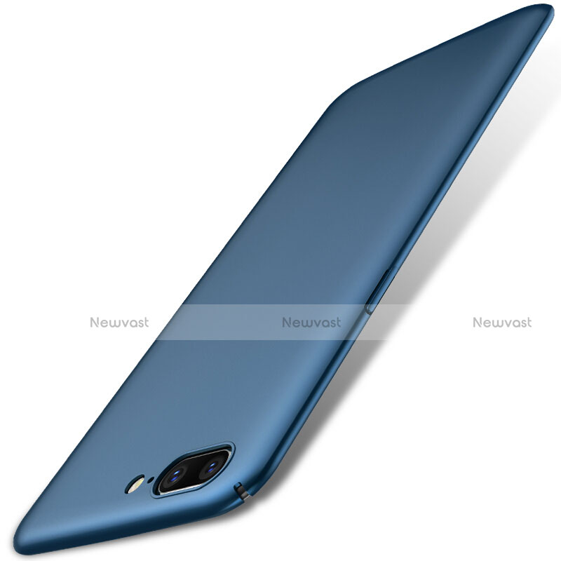 Hard Rigid Plastic Matte Finish Cover M01 for OnePlus 5 Blue