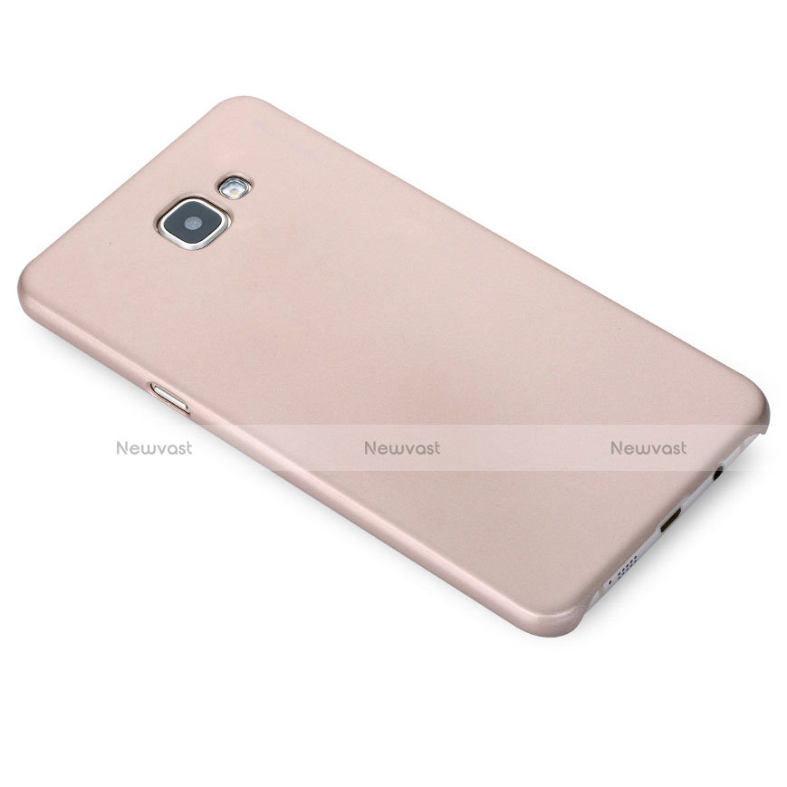 Hard Rigid Plastic Matte Finish Cover M01 for Samsung Galaxy A5 (2017) SM-A520F Gold