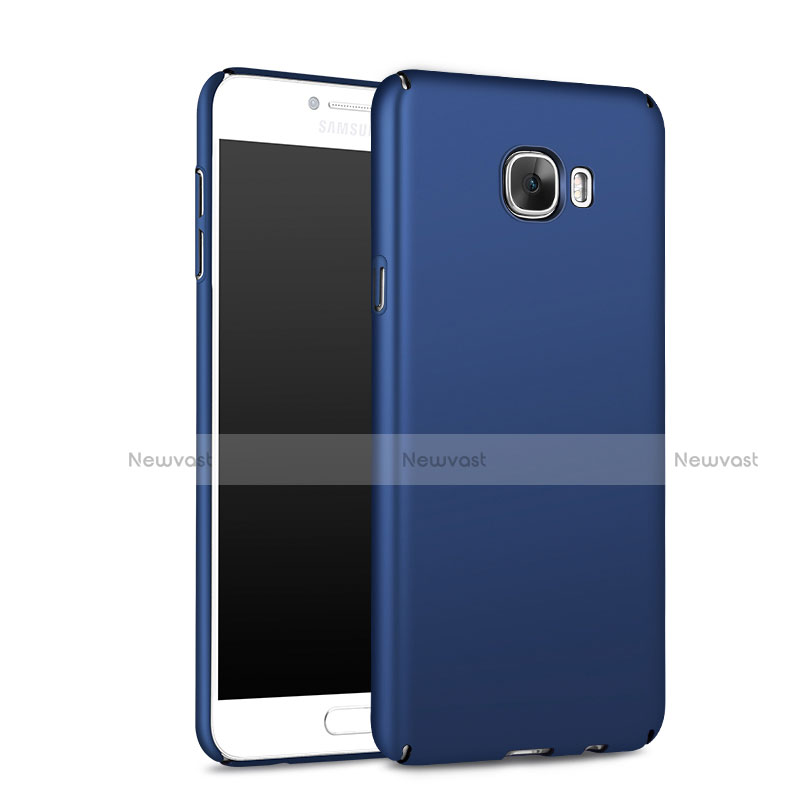 Hard Rigid Plastic Matte Finish Cover M01 for Samsung Galaxy C5 SM-C5000 Blue