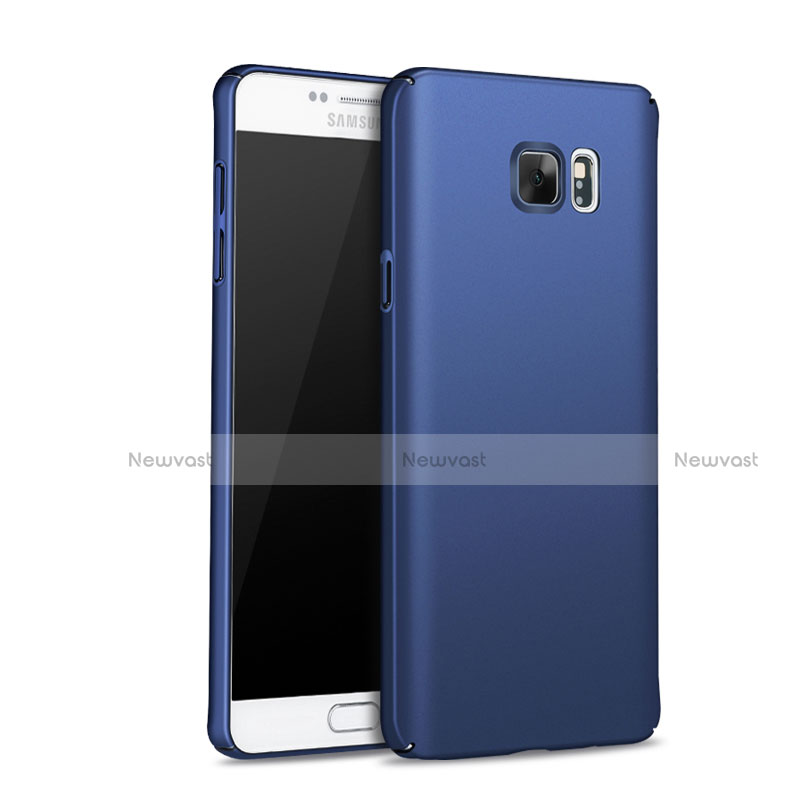 Hard Rigid Plastic Matte Finish Cover M01 for Samsung Galaxy Note 5 N9200 N920 N920F Blue