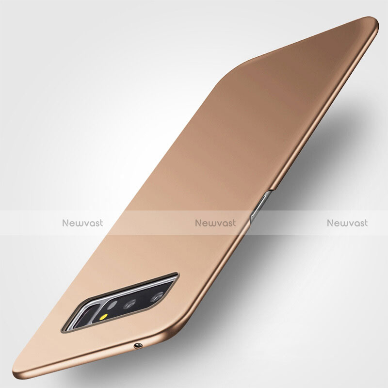 Hard Rigid Plastic Matte Finish Cover M01 for Samsung Galaxy Note 8 Duos N950F Gold