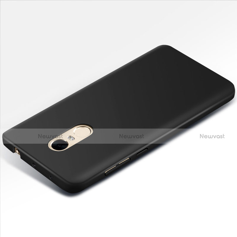 Hard Rigid Plastic Matte Finish Cover M01 for Xiaomi Redmi Note 4X High Edition Black