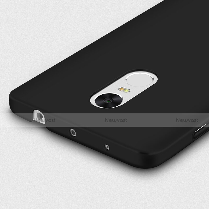 Hard Rigid Plastic Matte Finish Cover M01 for Xiaomi Redmi Note 4X High Edition Black