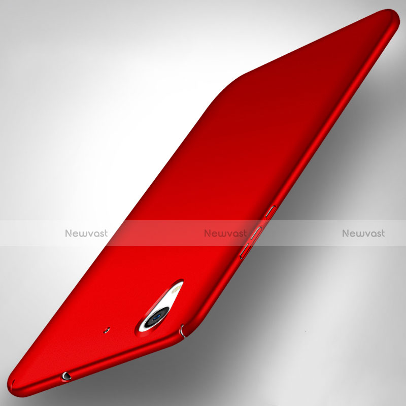 Hard Rigid Plastic Matte Finish Cover M02 for Huawei Honor Holly 3 Red