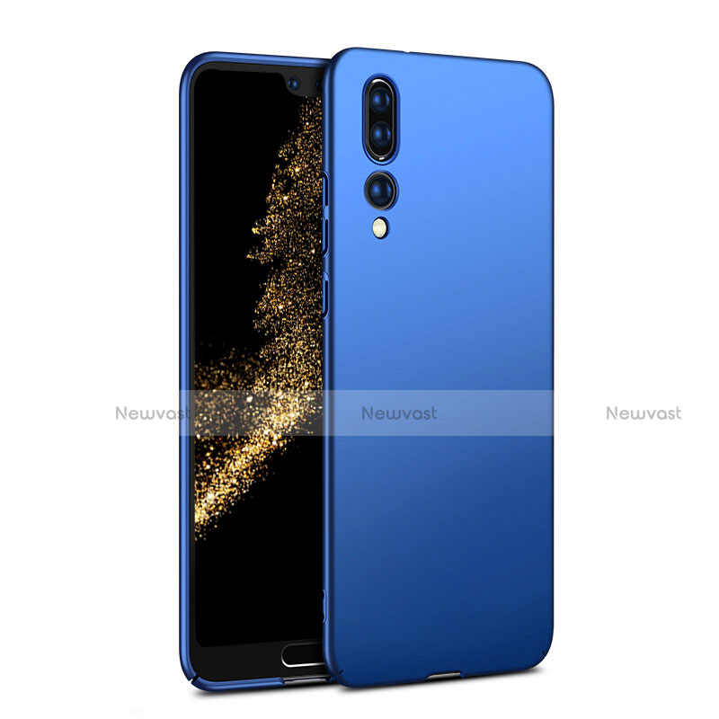 Hard Rigid Plastic Matte Finish Cover M02 for Huawei P20 Pro Blue