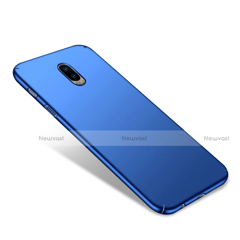 Hard Rigid Plastic Matte Finish Cover M02 for Samsung Galaxy J7 Plus Blue