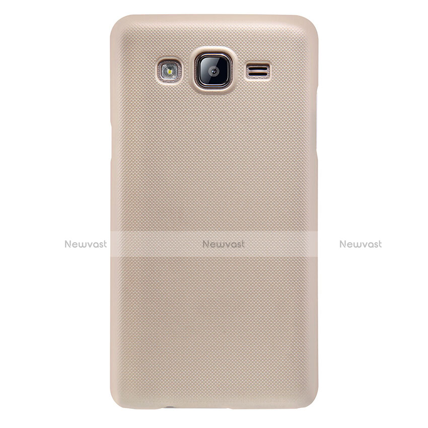 Hard Rigid Plastic Matte Finish Cover M02 for Samsung Galaxy On5 Pro Gold