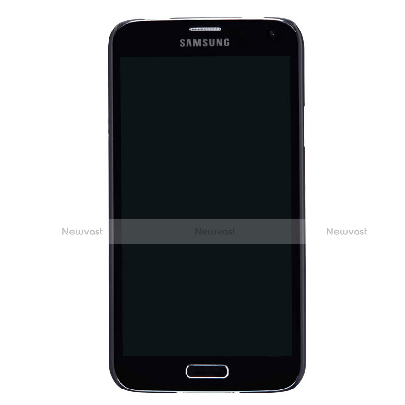 Hard Rigid Plastic Matte Finish Cover M02 for Samsung Galaxy S5 G900F G903F Black