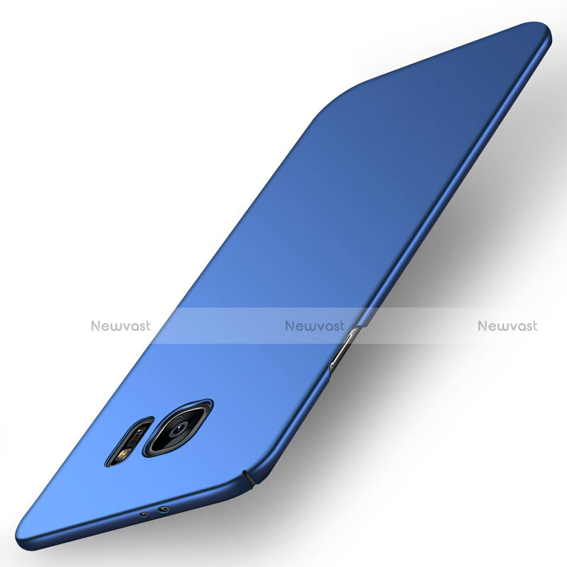 Hard Rigid Plastic Matte Finish Cover M02 for Samsung Galaxy S6 Duos SM-G920F G9200 Blue