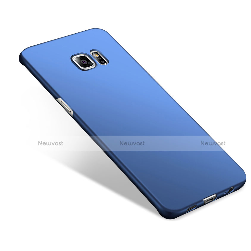 Hard Rigid Plastic Matte Finish Cover M02 for Samsung Galaxy S6 Edge+ Plus SM-G928F Blue