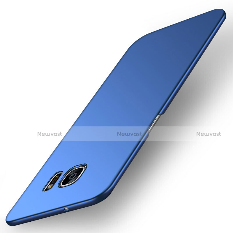 Hard Rigid Plastic Matte Finish Cover M02 for Samsung Galaxy S7 G930F G930FD Blue