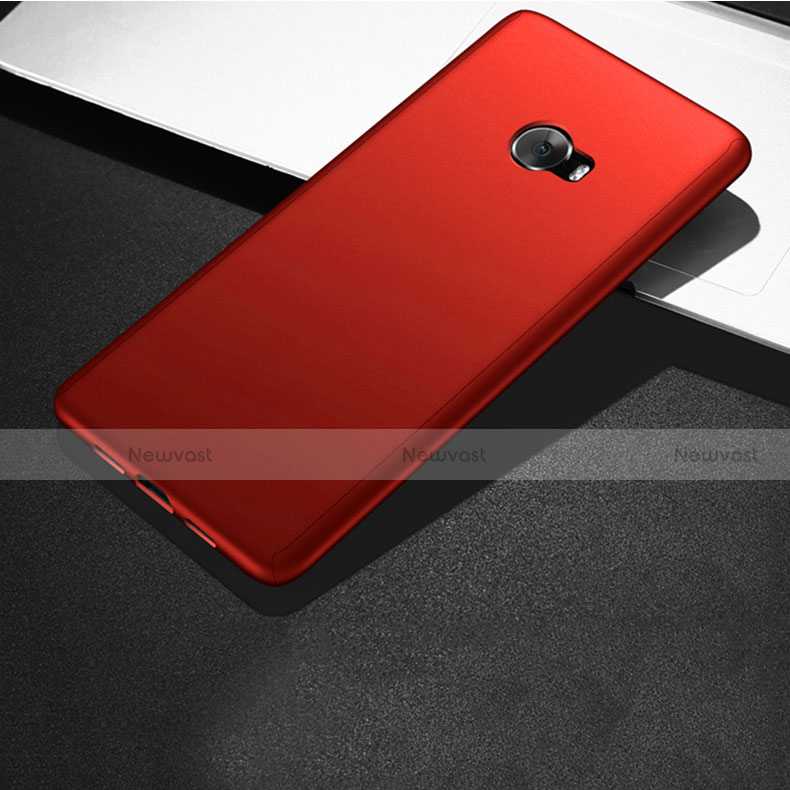 Hard Rigid Plastic Matte Finish Cover M02 for Xiaomi Mi Note 2 Red