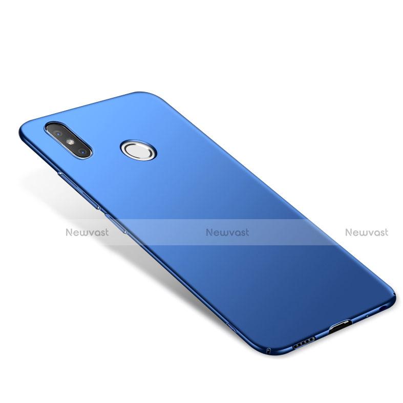 Hard Rigid Plastic Matte Finish Cover M02 for Xiaomi Redmi Note 5 AI Dual Camera Blue